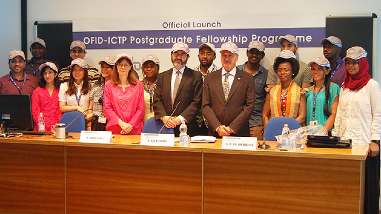 OFID, ICTP Launch Fellowship Programme