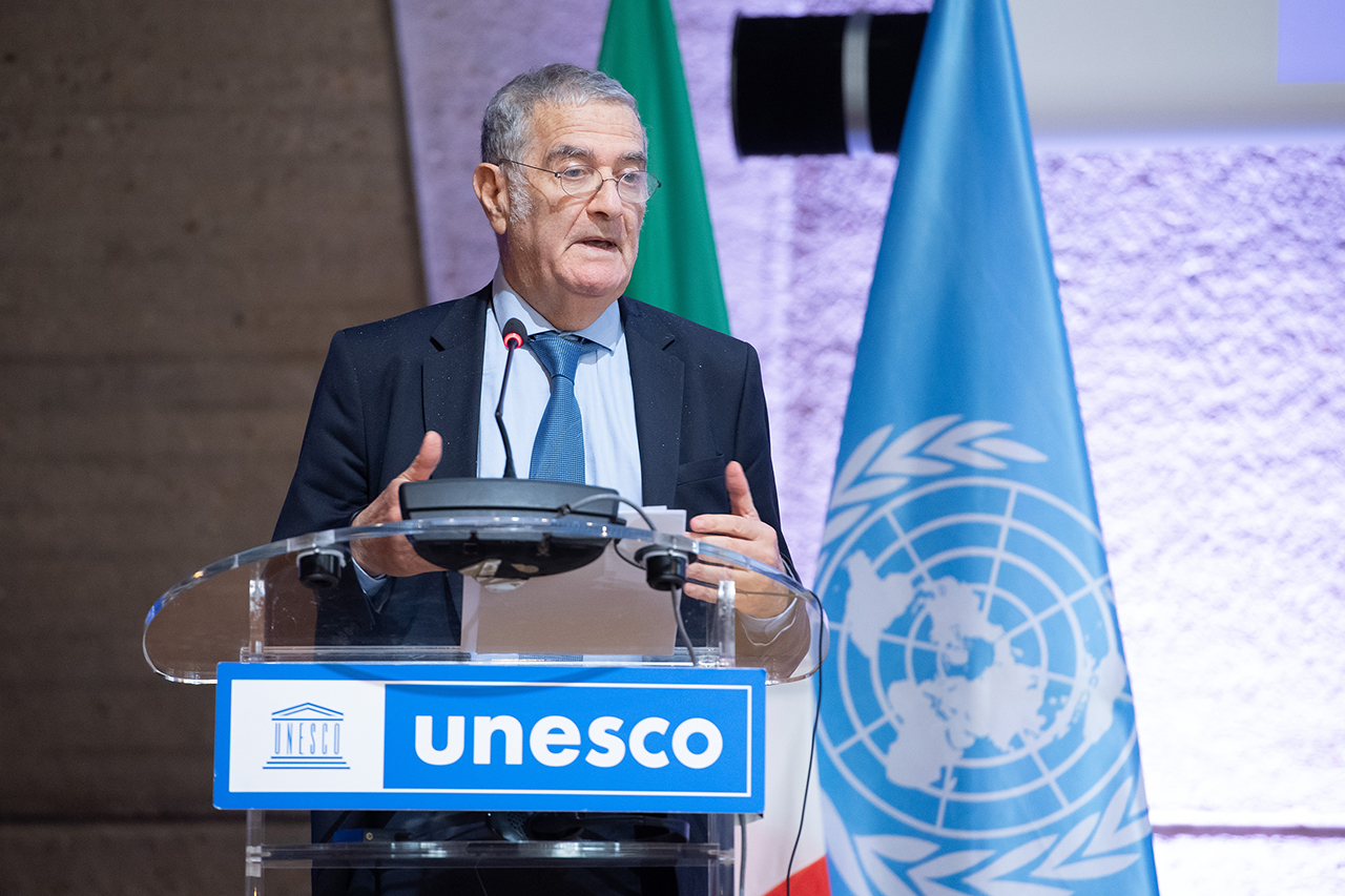 Serge Haroche, UNESCO, Paris, 10 April 2024