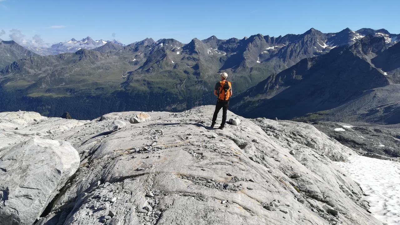 Alpine Glaciers Melting