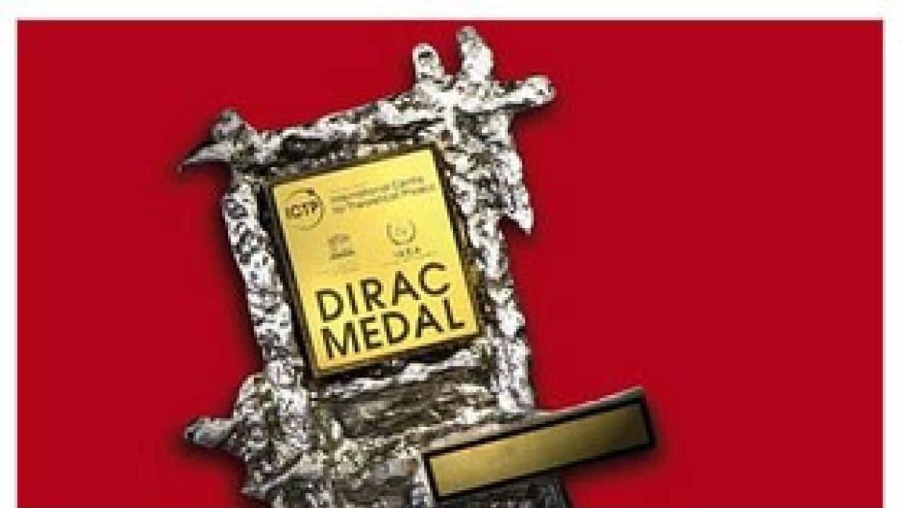 ICTP's 2021 Dirac Medal