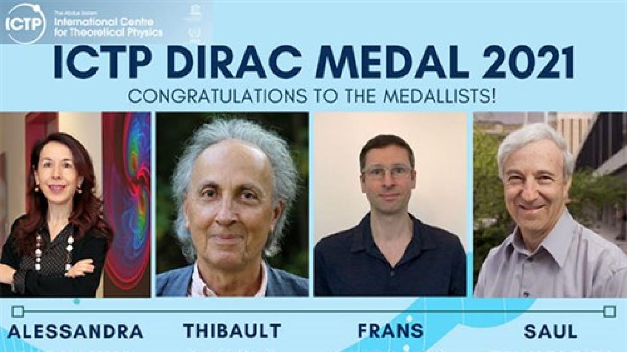 2021 Dirac Medal Ceremony 14 July 2021 Dirac Medal Ceremony 14 July
