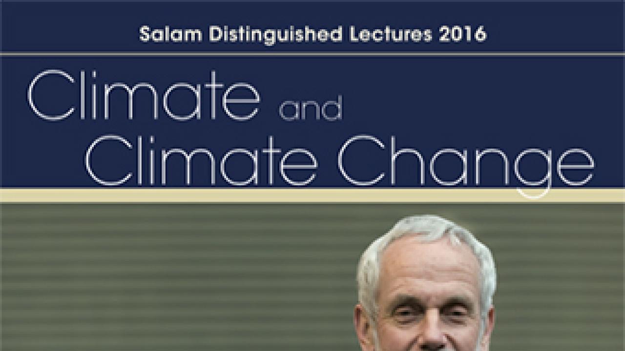 Livestream: Salam Distinguished Lecture Series 