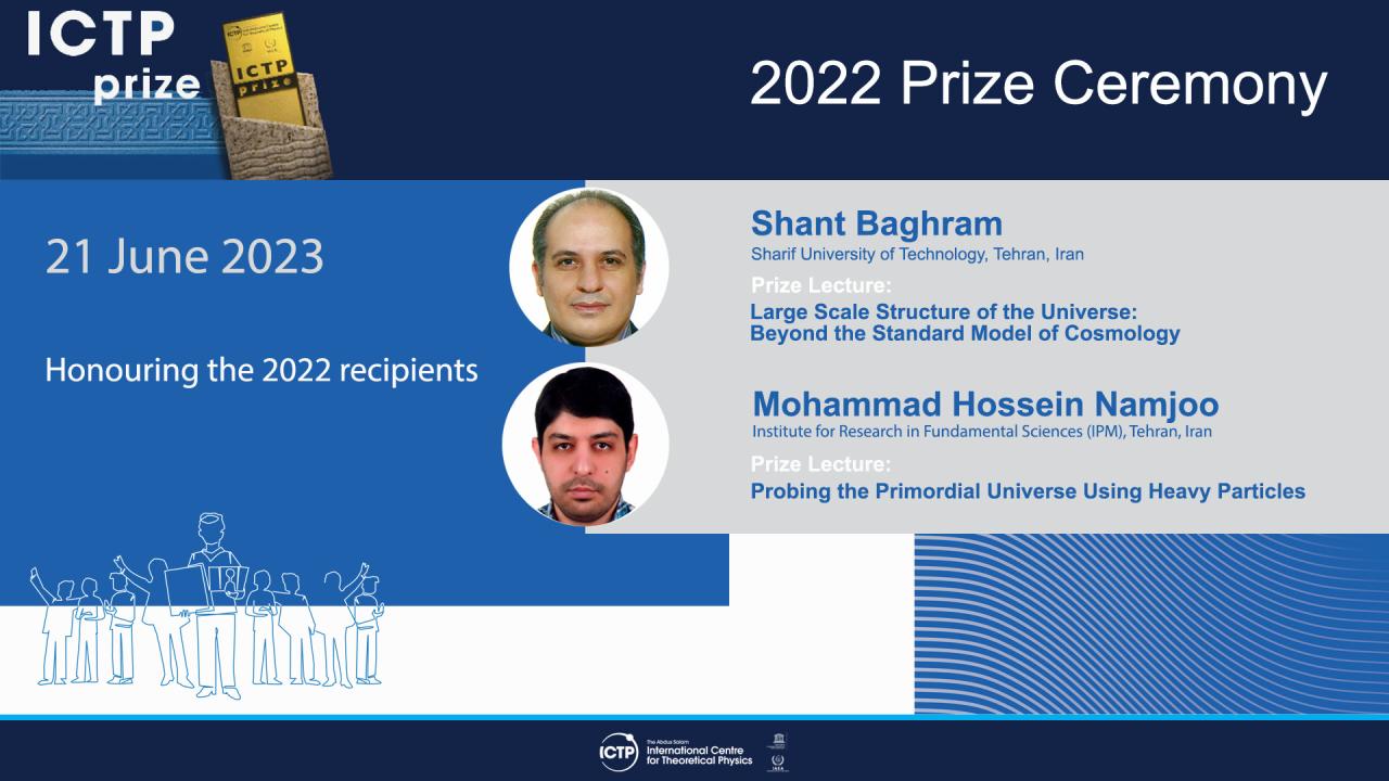 ICTP Prize 2022 Ceremony