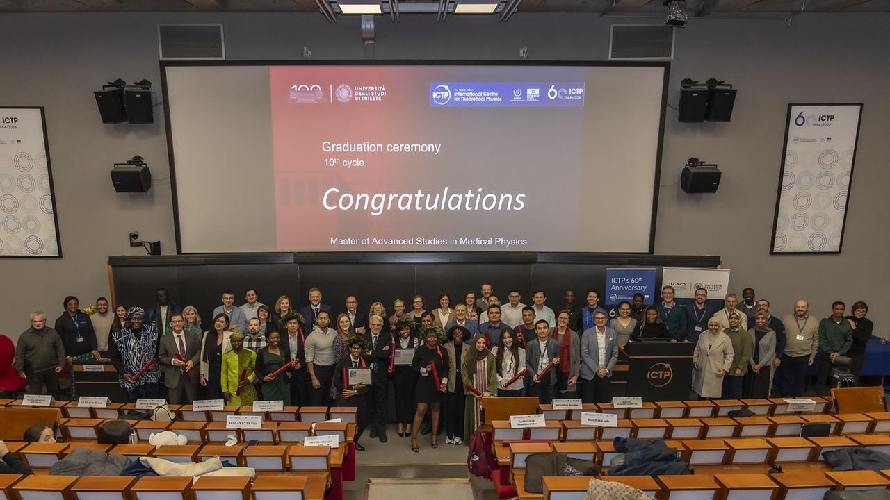 Graduation Ceremony, Master in Medical Physics