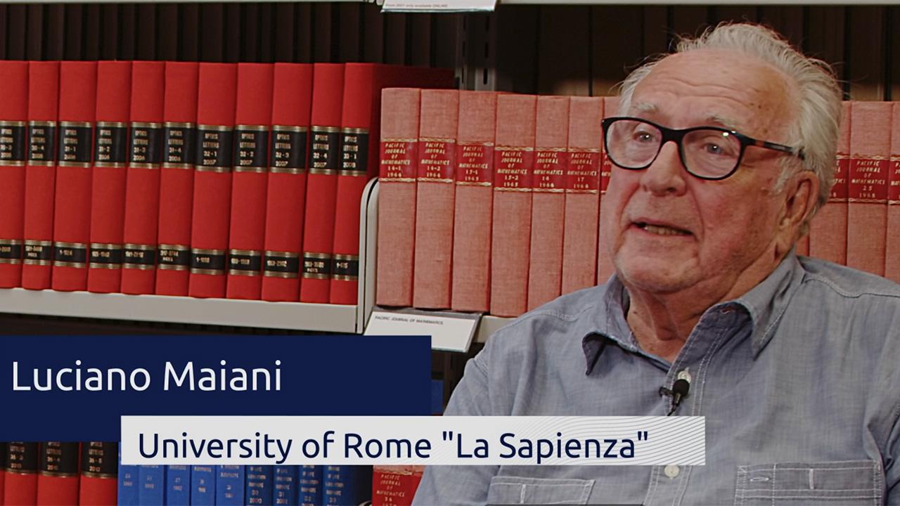 Dirac Conversations: Luciano Maiani