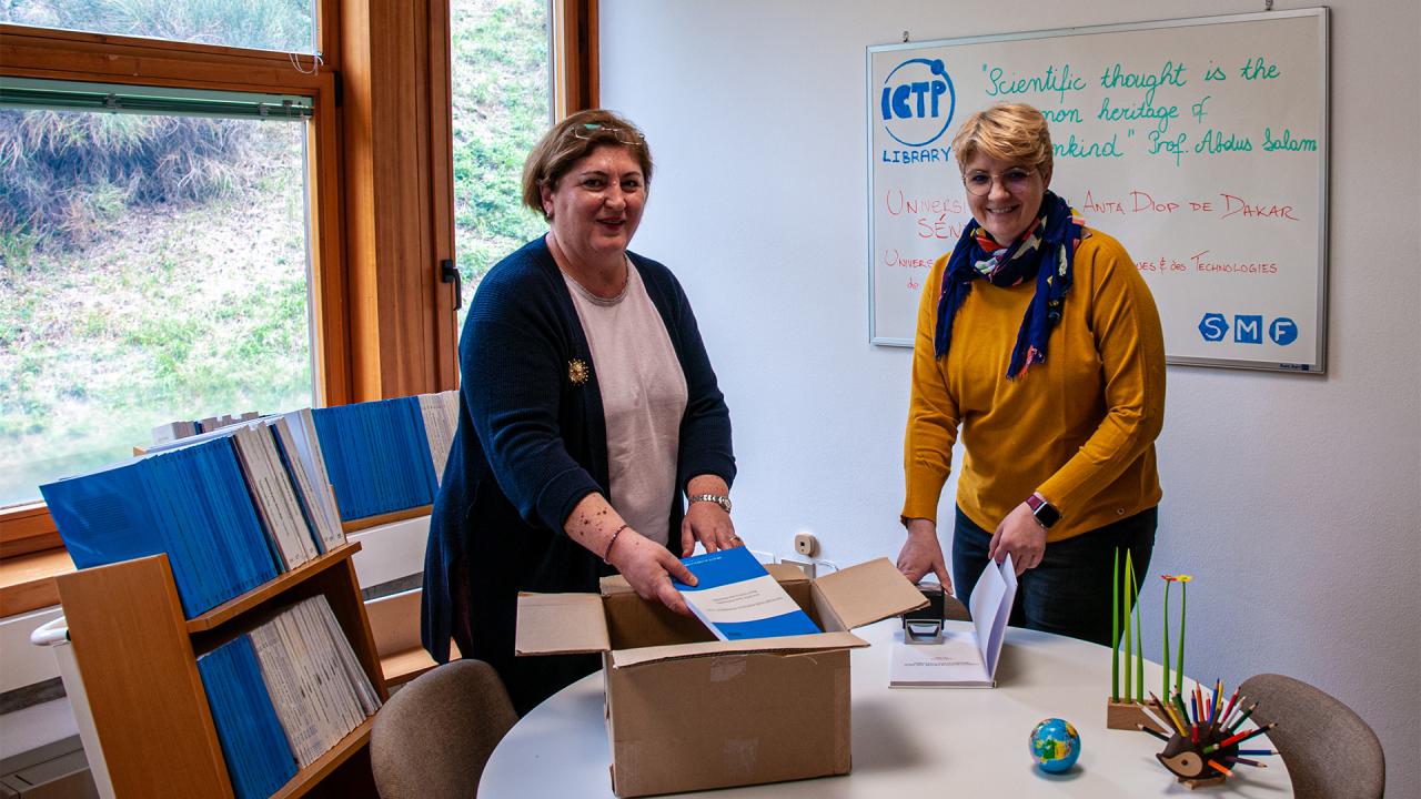A New Era for ICTP's Book Donation Programme
