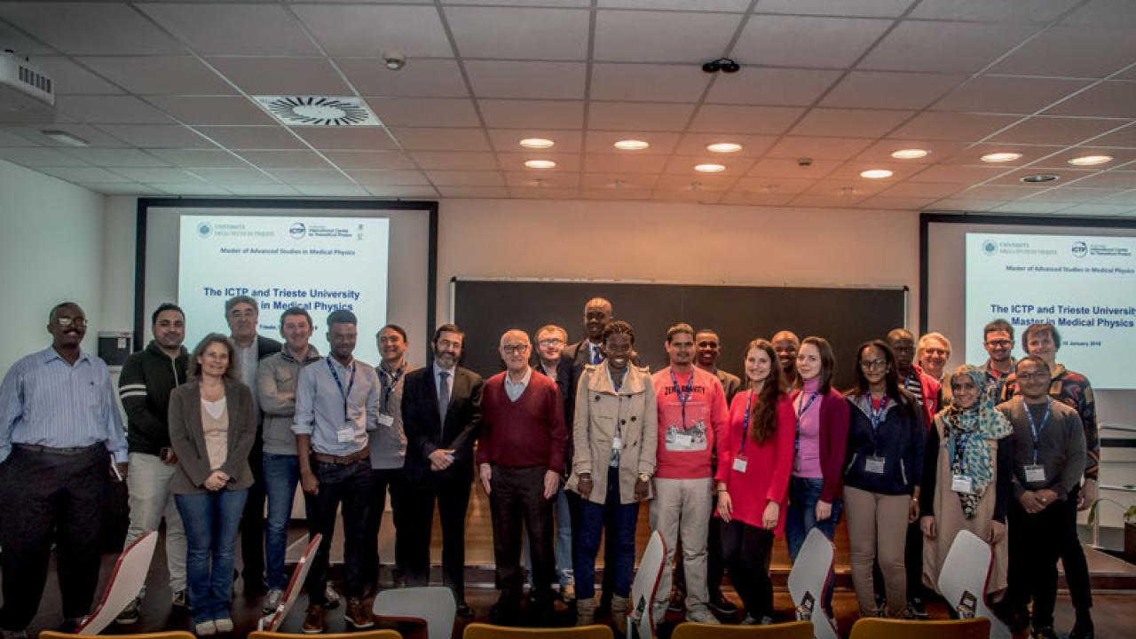 ICTP Welcomes Medical Physics Students