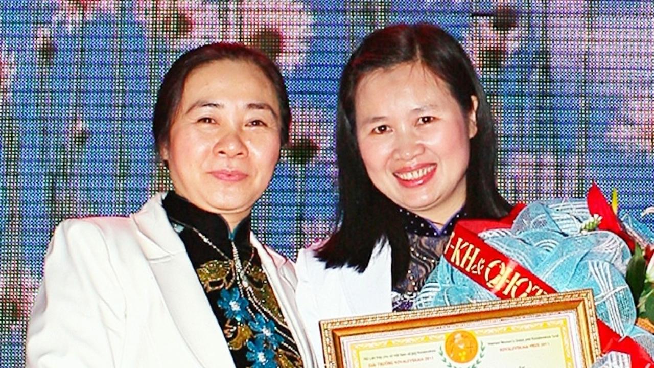 Prestigious Vietnamese award for ICTP Associate