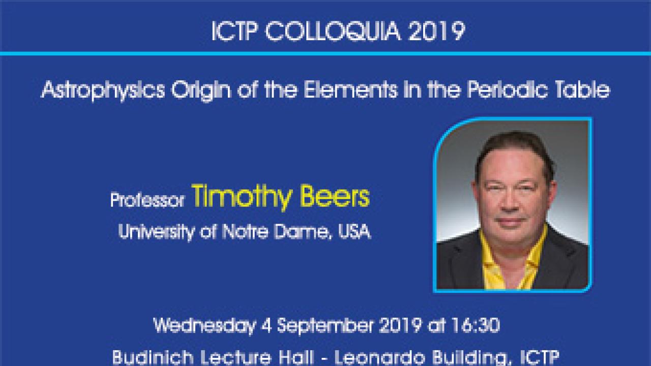 ICTP Colloquium 