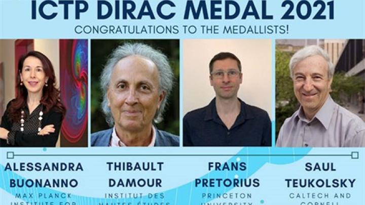 2021 Dirac Medal Ceremony 14 July