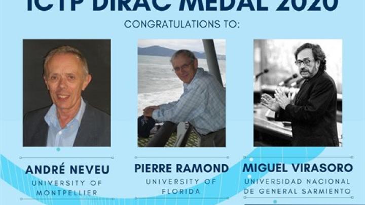 2020 Dirac Medal and Prize Ceremony