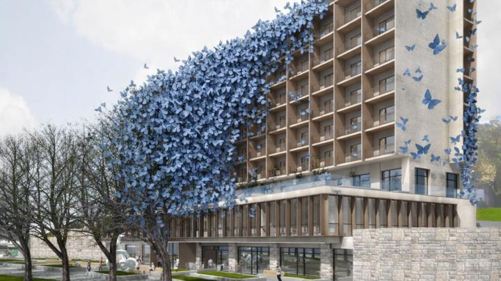 AGH with butterflies