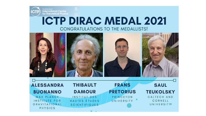 2021 Dirac Medal Ceremony 14 July