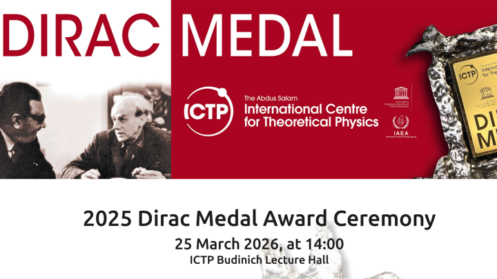 2025 Dirac Medal Award Ceremony