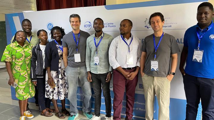 Some of the lecturers and participants of the 2025 ICTP-EAUMP Summer School in Real and Harmonic Analysis