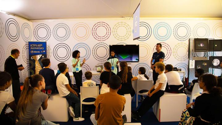 ICTP exhibit at TriesteNext