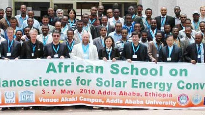 School participants at Addis Ababa University